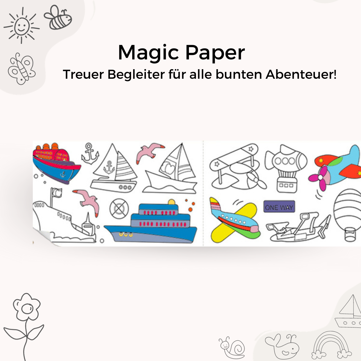 Magic Paper, 3 m